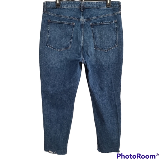 Old Navy O.G straight high rise secret slim-package Distressed Jeans siz… - Picture 2 of 10